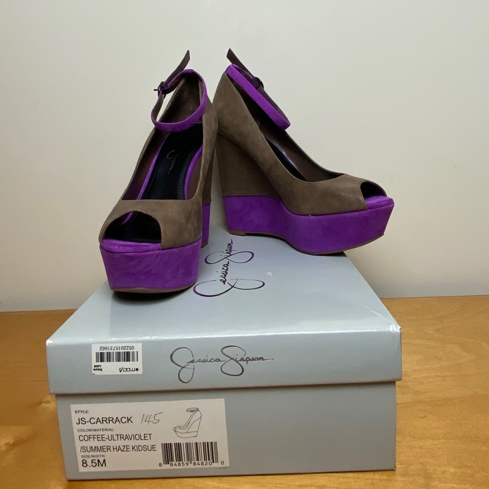 Jessica Simpson Two-tone Wedges